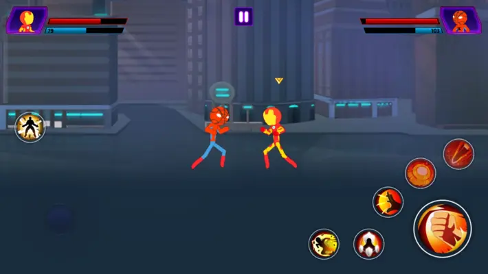 Super Stickman Heroes Fight android App screenshot 3