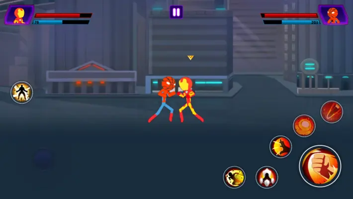 Super Stickman Heroes Fight android App screenshot 4